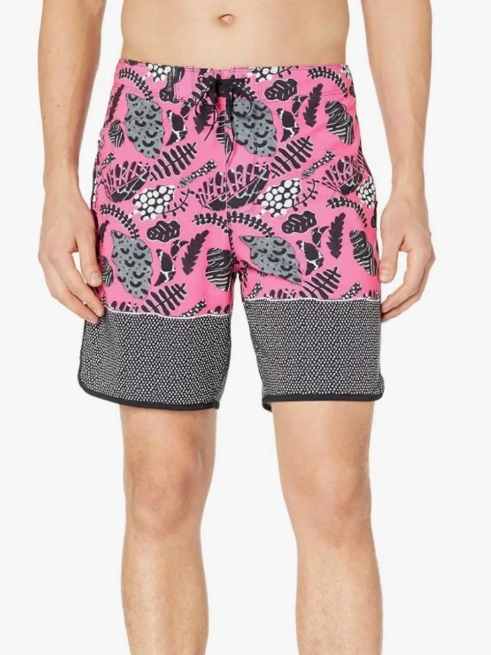 Hurley Swim Trunks Men's 30” Phantom JW Nola Unlined Breast Cancer Board Shorts